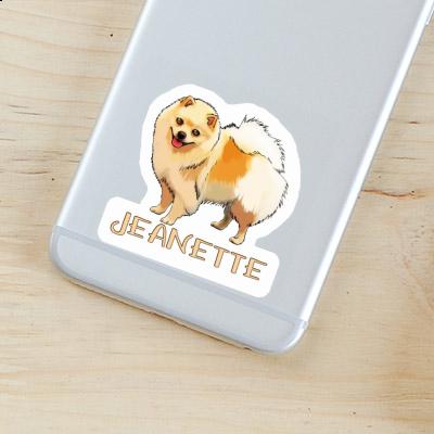 Sticker German Spitz Jeanette Notebook Image