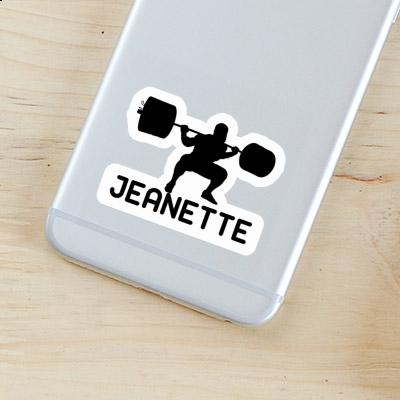 Weightlifter Sticker Jeanette Gift package Image