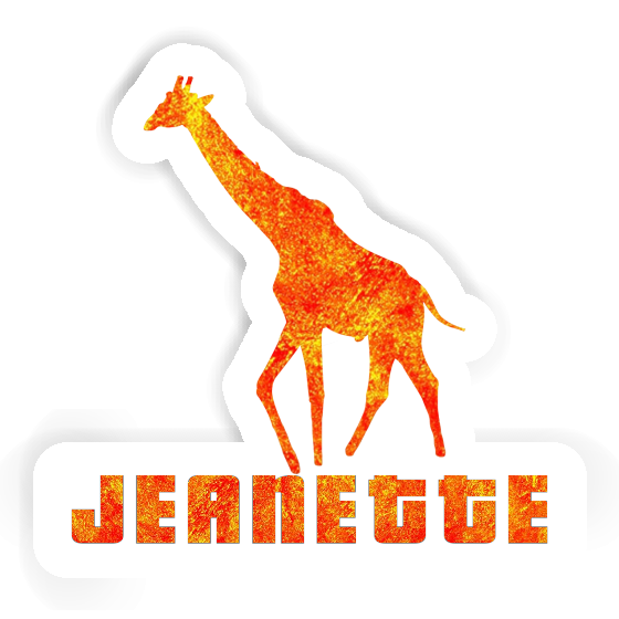 Jeanette Sticker Giraffe Gift package Image