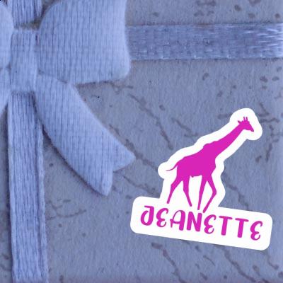 Jeanette Sticker Giraffe Gift package Image