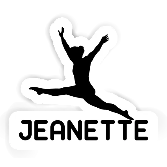 Jeanette Sticker Gymnast Gift package Image