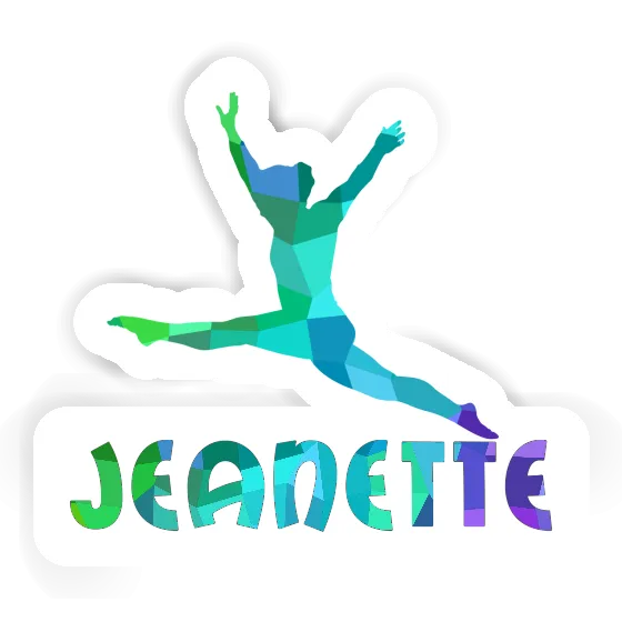 Jeanette Sticker Gymnast Gift package Image