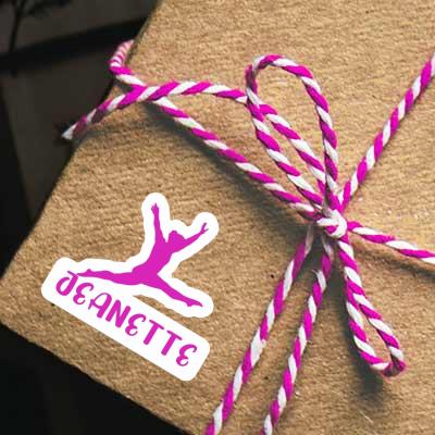 Gymnaste Autocollant Jeanette Gift package Image