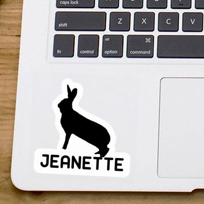 Sticker Jeanette Rabbit Gift package Image