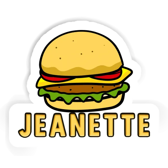 Sticker Jeanette Beefburger Image