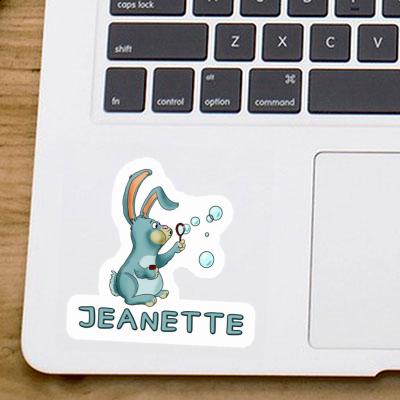 Jeanette Sticker Soap Bubbles Rabbit Gift package Image