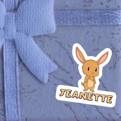 Sticker Rabbit Jeanette Gift package Image