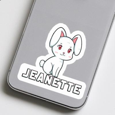 Jeanette Sticker Bunny Image