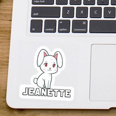 Jeanette Sticker Bunny Notebook Image