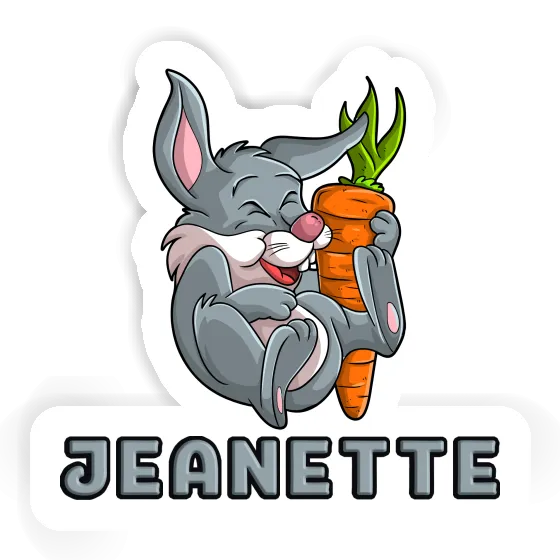 Sticker Rabbits Jeanette Image