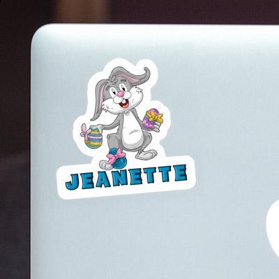 Sticker Osterhase Jeanette Gift package Image