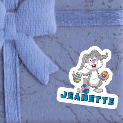 Sticker Osterhase Jeanette Notebook Image