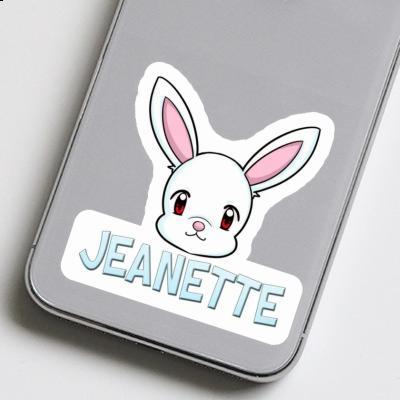 Sticker Rabbithead Jeanette Gift package Image