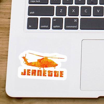 Sticker Helikopter Jeanette Laptop Image