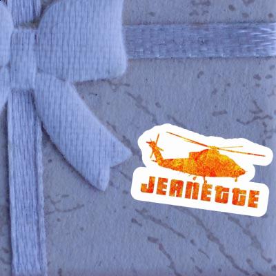 Sticker Helikopter Jeanette Image