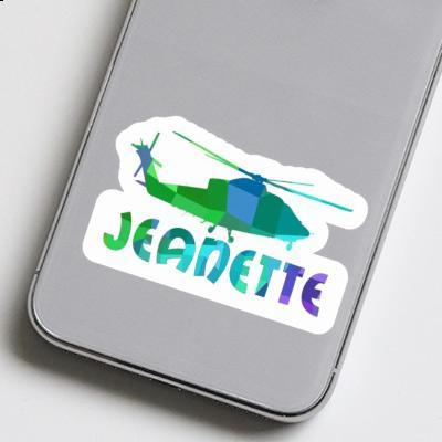 Helicopter Sticker Jeanette Gift package Image