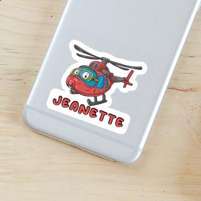 Jeanette Sticker Helicopter Gift package Image