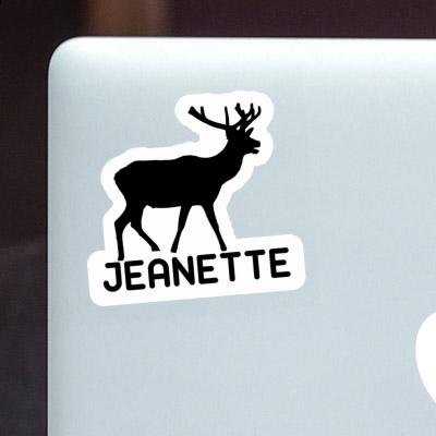 Deer Sticker Jeanette Notebook Image