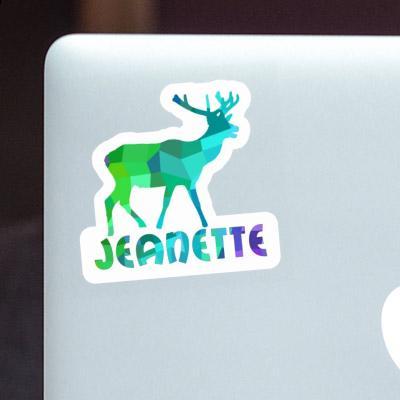 Deer Sticker Jeanette Notebook Image