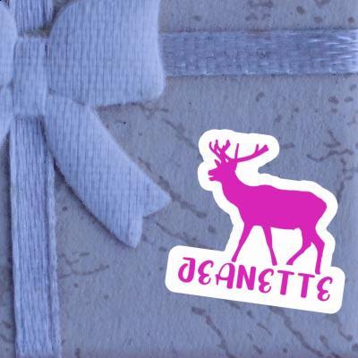 Sticker Deer Jeanette Image