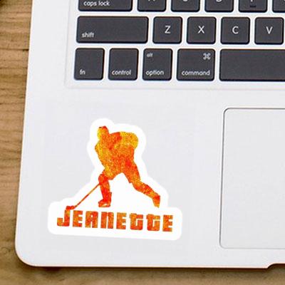 Jeanette Sticker Eishockeyspieler Gift package Image