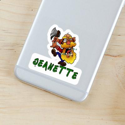 Sticker Lumberjack Jeanette Image