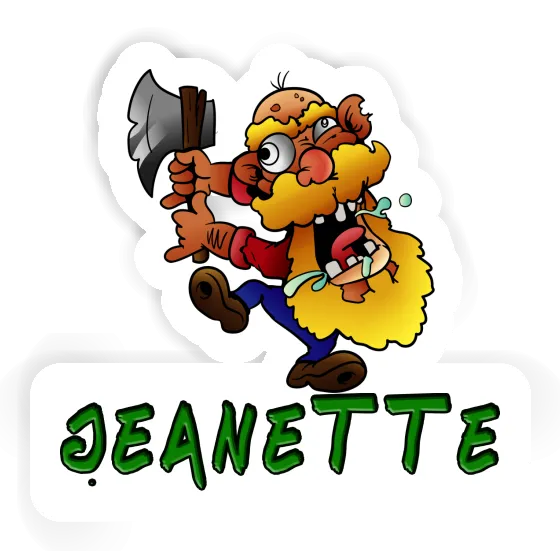 Sticker Lumberjack Jeanette Gift package Image