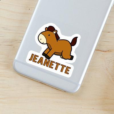 Sticker Jeanette Horse Gift package Image