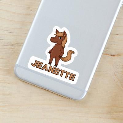 Jeanette Sticker Horse Notebook Image