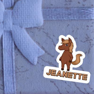 Jeanette Sticker Horse Laptop Image