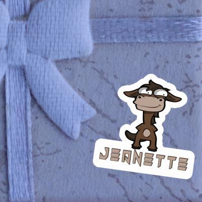 Sticker Jeanette Standing Horse Gift package Image