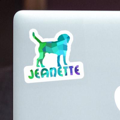 Sticker Jeanette Dog Gift package Image