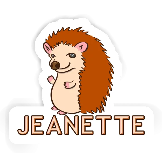 Sticker Hedgehog Jeanette Gift package Image