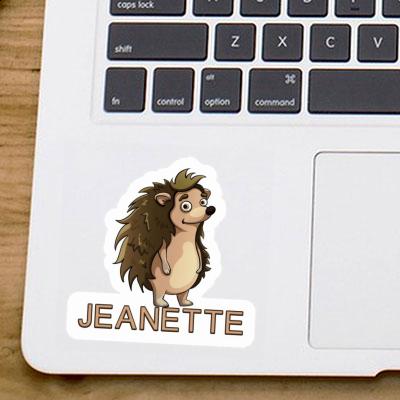 Jeanette Sticker Hedgehog Image