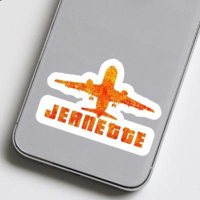 Sticker Jeanette Jumbo-Jet Laptop Image