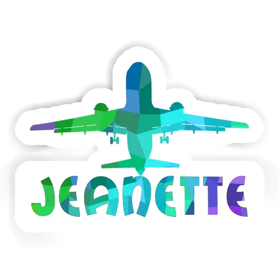 Jumbo-Jet Sticker Jeanette Image