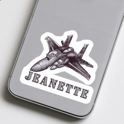 Sticker Jeanette Plane Gift package Image