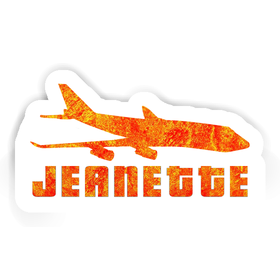 Jumbo-Jet Sticker Jeanette Image