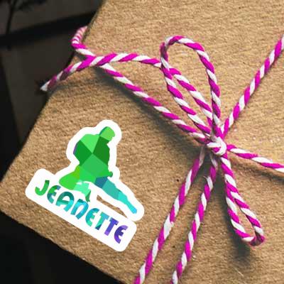 Aufkleber Jeanette Karateka Gift package Image