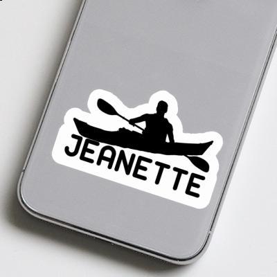 Jeanette Sticker Kajakfahrer Gift package Image