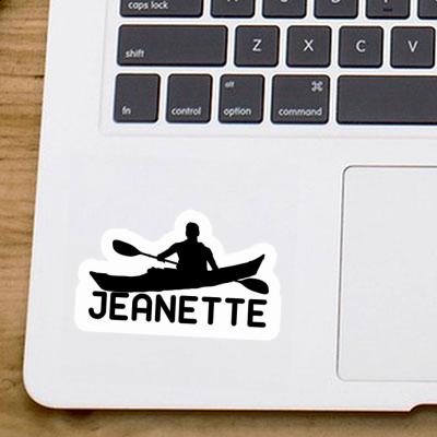 Sticker Kayaker Jeanette Gift package Image