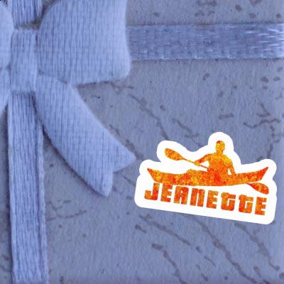 Kayaker Sticker Jeanette Notebook Image