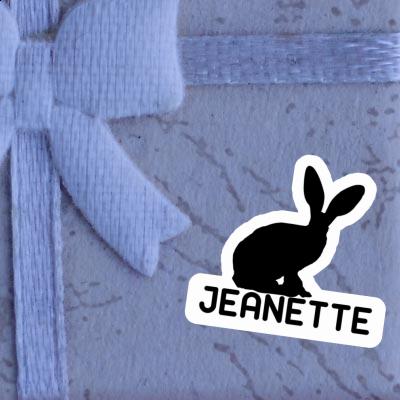 Sticker Hase Jeanette Gift package Image