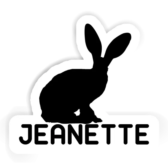 Sticker Hase Jeanette Image