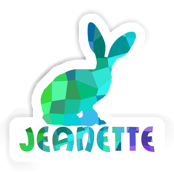 Sticker Jeanette Rabbit Gift package Image