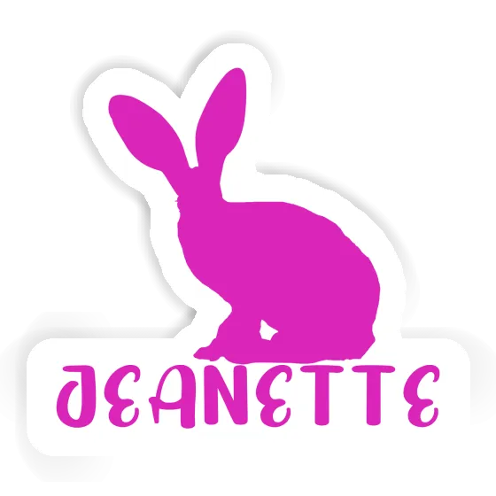 Sticker Rabbit Jeanette Gift package Image