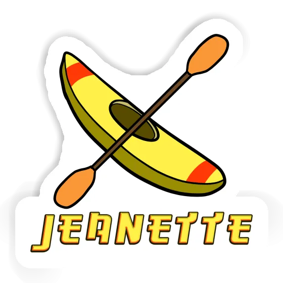 Sticker Jeanette Canoe Gift package Image