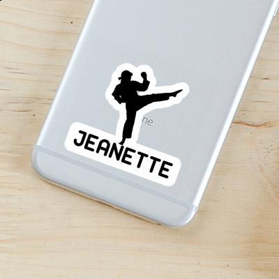 Jeanette Sticker Karateka Image