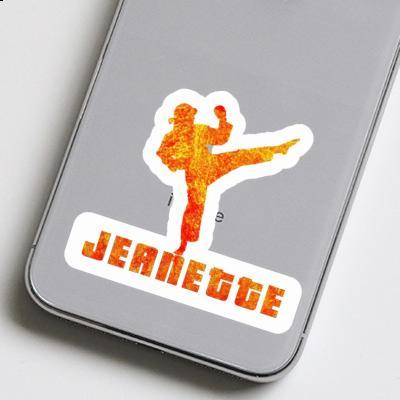 Karateka Sticker Jeanette Gift package Image