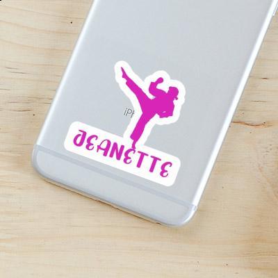 Sticker Jeanette Karateka Image